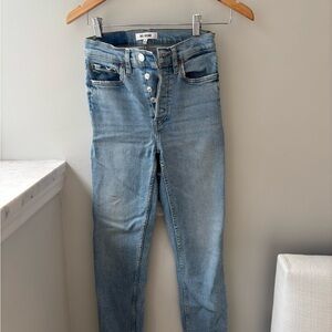 Re/Done Light Blue Skinny Jeans
